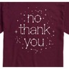Men's - Instant Message - No Thank You Celestial Stars Constellation Short Sleeve Graphic T-Shirt - 2 of 4