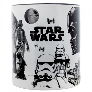 Adult Star Wars Jaba Boba Collage 20oz Ceramic Mug - 1 of 4