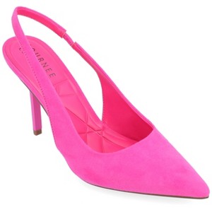 Journee Women's Elenney Medium and Wide Width Pumps - 1 of 4