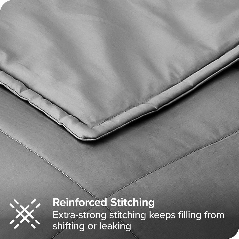60"x80" 17-22lbs Weighted Blanket by Bare Home, 6 of 8