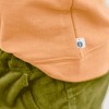 Kids' Organic Raglan Lightweight Sweatshirt  Butterscotch - Size 6 - Jackalo - 3 of 3
