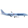 Embraer ERJ-190 Commercial Aircraft "Alliance Airlines - Air Force" Blue 1/400 Diecast Model Airplane by GeminiJets - 3 of 3