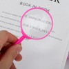 Unique Bargains Magnifying Handheld Magnifier 3X Magnification Acrylic 6cm 1 Pc - 3 of 4
