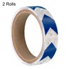 Unique Bargains Arrow Waterproof Adhesive High Visibility Warning Trucks Cars Reflective Tape 2 Pcs - 3 of 4