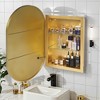 CSBDHOME 21"W x 34" H LED Lighting Recessed Framed Medicine Cabinet - 4 of 4