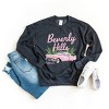 Simply Sage Market Women's Graphic Sweatshirt Beverly Hills Retro Car - 3 of 3