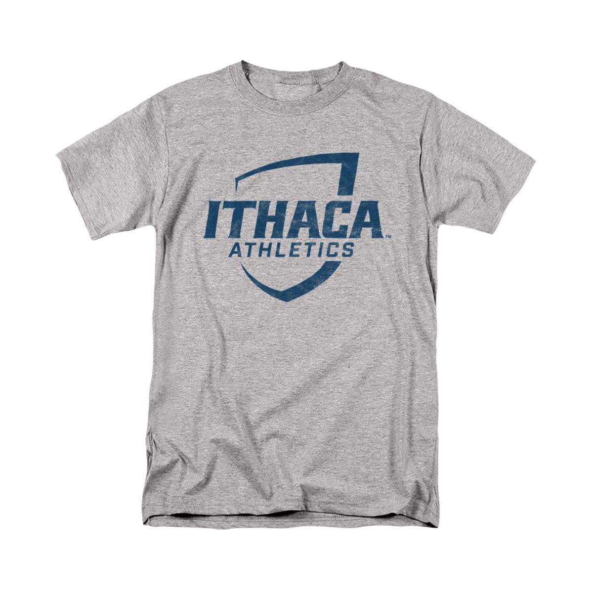 Men's Ithaca College Official Primary Logo Distressed T-Shirt