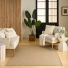 Nourison Tulum Basketweave Solid Indoor/Outdoor Rug - 3 of 4