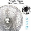 Optimus F-4187 18" Industrial Grade High Velocity Oscillating Wall Fan 18" Industrial Grade Oscillating Wall Fan - 4 of 4