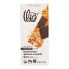 Theo Chocolate Organic Brown Rice Quinoa Crunch 85% Dark Chocolate Bar - Case of 12/3 oz - 2 of 4