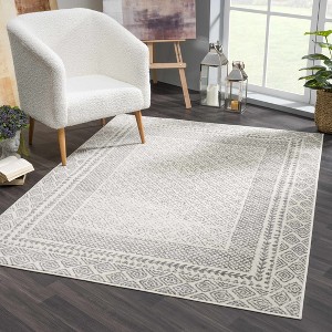 Hauteloom Rectangle Area Rug   Gray - 1 of 4