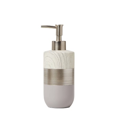 Liselotte Soap Dispenser Silver/Gray - SKL Home