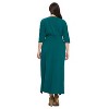 L I V D Women's Dolman Wrap Maxi Dress - 3 of 3