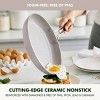 GreenPan Nova 3pc 10" Ceramic Nonstick Aluminum Fry Pan Set with Lid - image 3 of 4