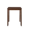 New Classic Furniture,Gia Solid Wood Counter Table 2 Chairs In Cherry Brown - 3 of 4