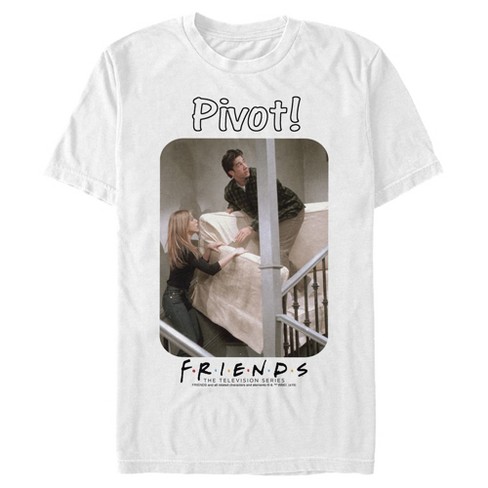 Men\'s Friends Ross And Rachel Pivot! T-shirt : Target
