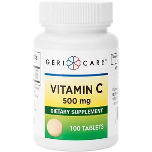 Geri-Care Vitamin C 500mg Tablet, 100 Ct - 1 of 4
