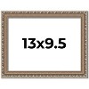 PosterPalooza | Photo Size Deco Silver Picture Frame - UV Acrylic, Foam Board Backing, Hanging Hardware - 2 of 4