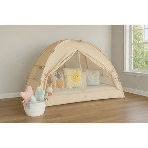 Bed Tent for Kids and Adults – 2-in-1 Privacy Canopy with Blackout and Mesh, Mosquito Net Sleep Tent for Indoor Use - 1 of 1