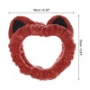 Unique Bargains Women's Cute Cartoon Cat Ears Headbands 6.30"x5.91" 1 Pc - 4 of 4