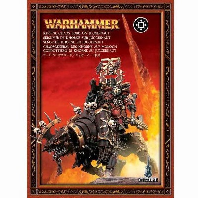 Lord Of Khorne On Juggernaut Chaos Warhammer Age Of Sigmar