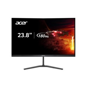 Acer Nitro - 23.8" Monitor FullHD 1920x1080 180Hz IPS 250Nit HDMI DisplayPort - Manufacturer Refurbished - 1 of 4