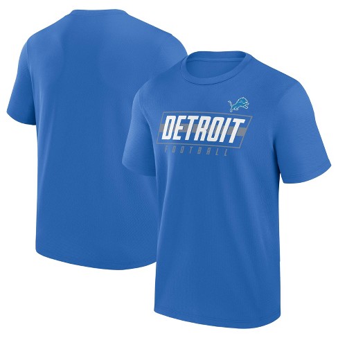 Nfl Detroit Lions Men s Short Sleeve Performance T shirt Target