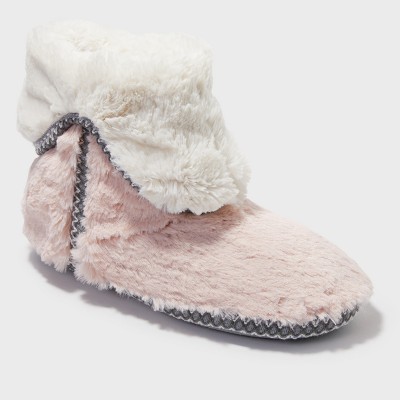 womens dearfoam bootie slippers