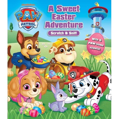 Paw Patrol: A Sweet Easter Adventure! - (Scratch and Sniff) by Editors of Studio Fun International (Board Book)