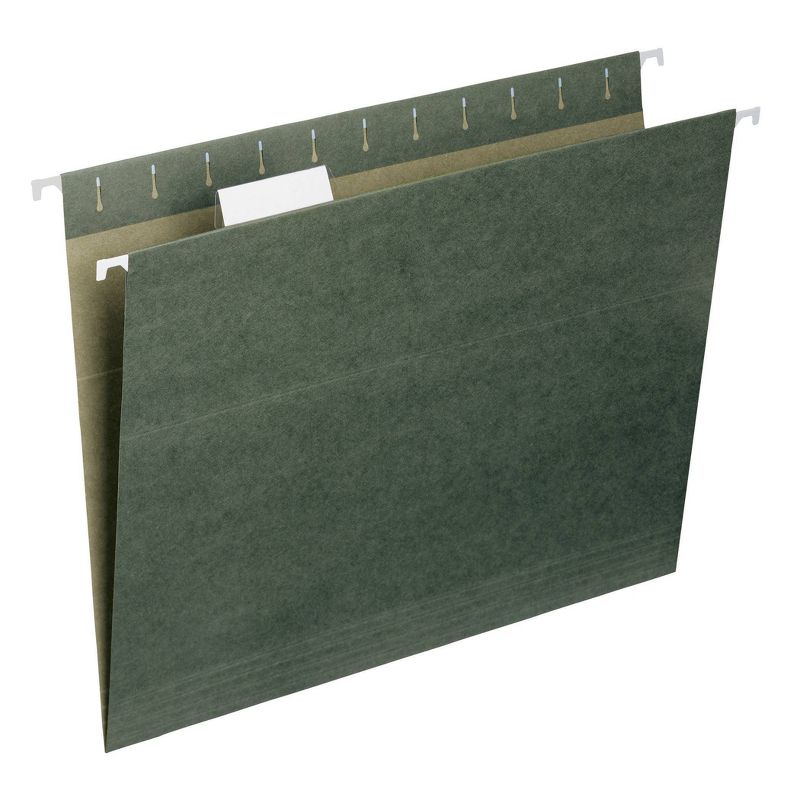 20ct Hanging File Folders Letter Size Green - up &#38; up&#8482;, 3 of 7