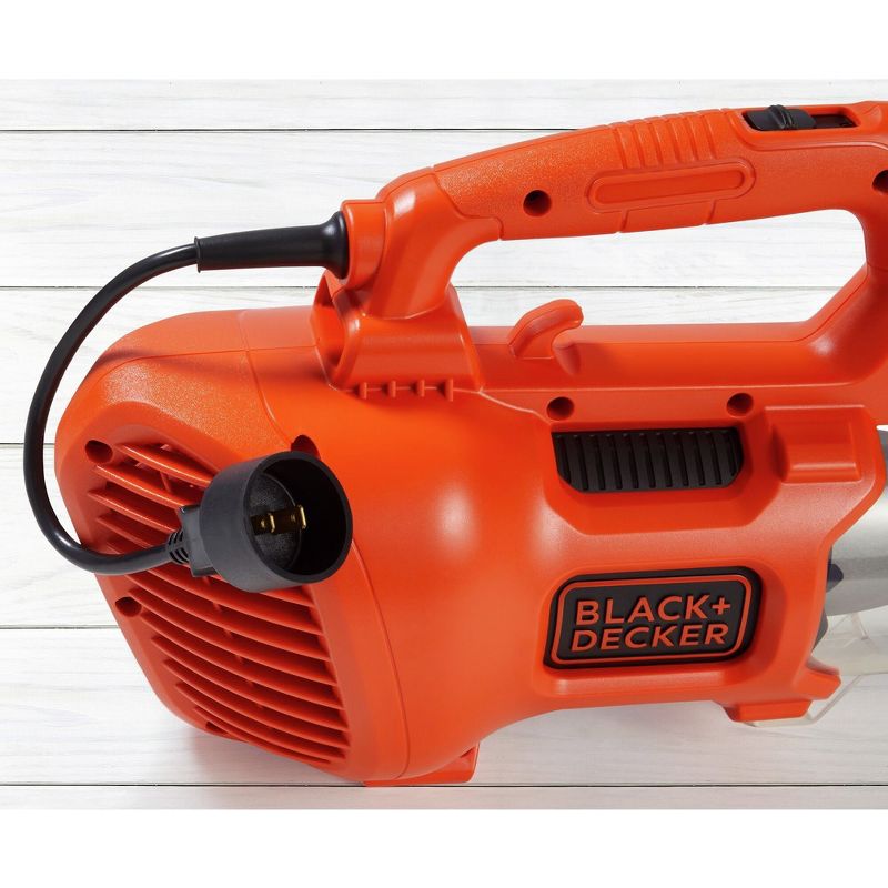 Black & Decker BEBL750 9 Amp Compact Corded Axial Leaf Blower, 5 of 15