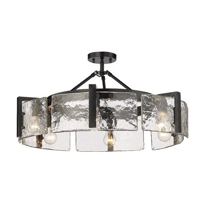 Golden Lighting Aenon 6 Light Semi-Flush
