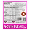 Crisp Power Protein Pretzels, Sesame, 6 Bags, 1.75 oz (50 g) Each - 2 of 4