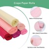 Unique Bargains Durable Soft Flexible Colorful Crepe Paper Variety of Colors 2 Pcs - 2 of 4