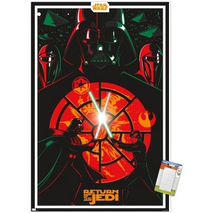 Trends International Star Wars: Return of the Jedi - Duel Unframed Wall Poster Prints - 1 of 4