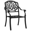 Garden Chair Set of 2 vidaXL - 2 of 4