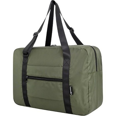 Hachikiko Foldable Travel Tote for Spirit & Frontier Airlines, Gym Bag with Adjustable Handles
