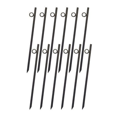 Yard Tuff Grip Rebar 18 Inch Steel Durable Tent Canopy Ground Stakes ...