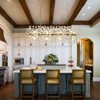 LLHZSY 12-Light Luxury Crystal Dandelion Chandelier 35 7/16" Linear Pendant Light Fixture for Living Room, Kitchen Island, Dining Room - Gold/Chrome - 2 of 4