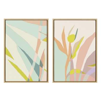 Corrigan Studio® Sylvie MCM Pattern 07 08 And 09 Framed Canvas By