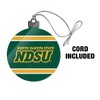North Dakota State NDSU Stripes Acrylic Christmas Tree Holiday Ornament - 3 of 4
