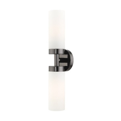 Livex Lighting Aero 2 - Light Vanity in  Black Chrome
