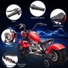 36V Electric Dirt Bike, Ride on Motorcycle 350W, Max 16.5 Mph, Electric Motorcycle with Spring Suspension & Removable Training Wheels, for Age 14+ - 3 of 4