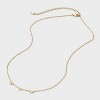 14K Gold Dipped "Mom" Station Necklace - A New Day™ Gold - 3 of 4