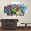 Trademark Fine Art Fong Fai Harmony Of Nature 5 Piece Panel Set Art - 3 of 3