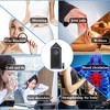 Vynxaria Portable Type Full Size Steam Sauna tent. Spa, Detox ,Therapy at home,  Larger Space, Stainless Steel Pipes Connector FCC --Black - 3 of 4
