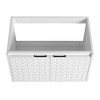 ChicFurnit 30 Inch Bathroom Vanity Modern Vanity with Sleek Design and Ample Storage for Bathroom Space, White, 29.33”*17.91”*17.72" - 4 of 4