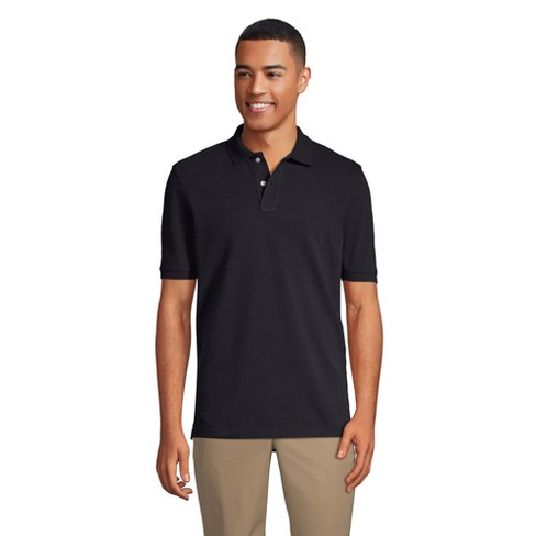 Lands' End School Uniform Men's Short Sleeve Mesh Polo Shirt - Large ...