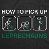 Mens How To Pick Up Leprechauns T Shirt Funny St Patricks Day Tee Cool Shenanigans - Crazy Dog Men's T Shirt - image 2 of 4