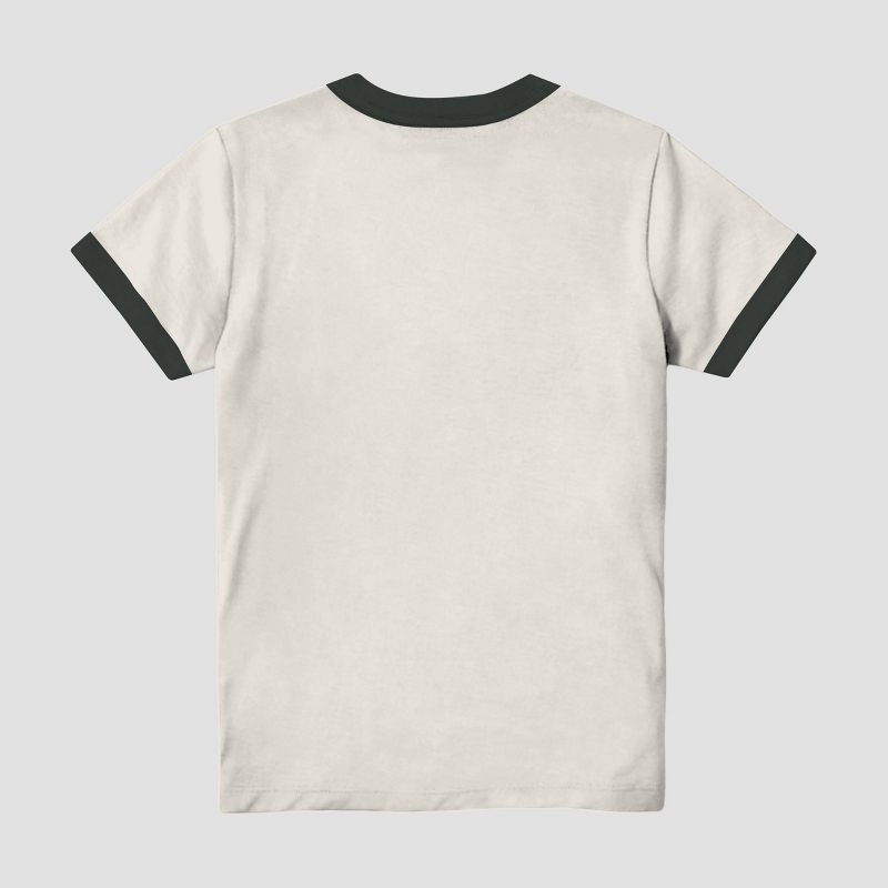 Boys&#39; Teenage Mutant Ninja Turtles Vintage Ringer Short Sleeve Graphic T-Shirt - Off White, 2 of 6